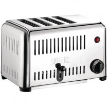  HUBERT Commercial 4-Slot Toaster - 11L x 11 1/10W x 7 1/2H:  Home & Kitchen