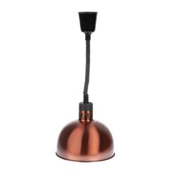 Buffalo Retractable Dome Heat Shade Copper Finish