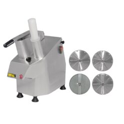 Buffalo Continuous Veg Prep Machine with 4 Discs