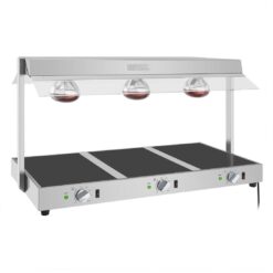 Buffalo Food Warmer with Gantry 3x GN 1/1