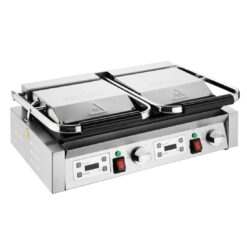 Buffalo Extra Large Contact Grill Double Flat Plate